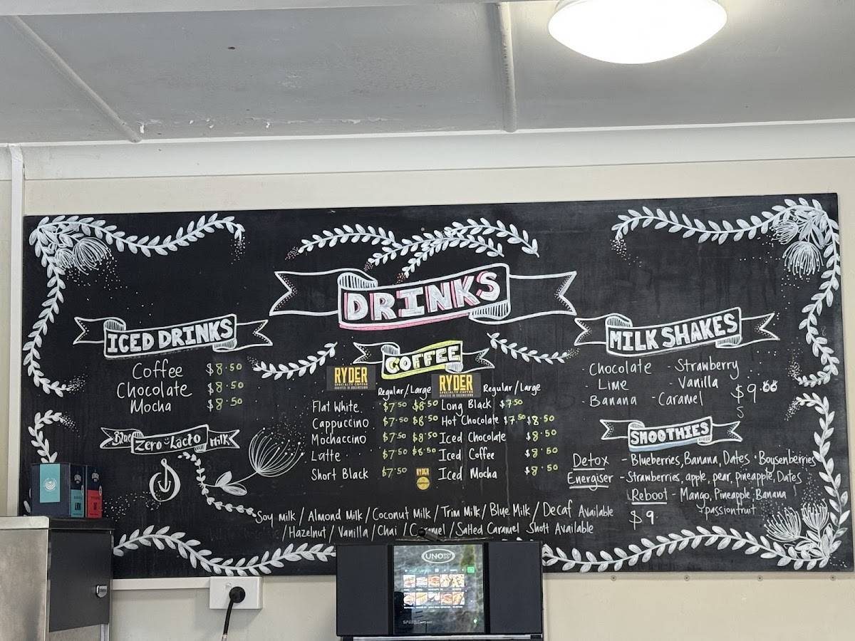 Twelve Table Bar & Eatery Waitomo (The General Store) меню