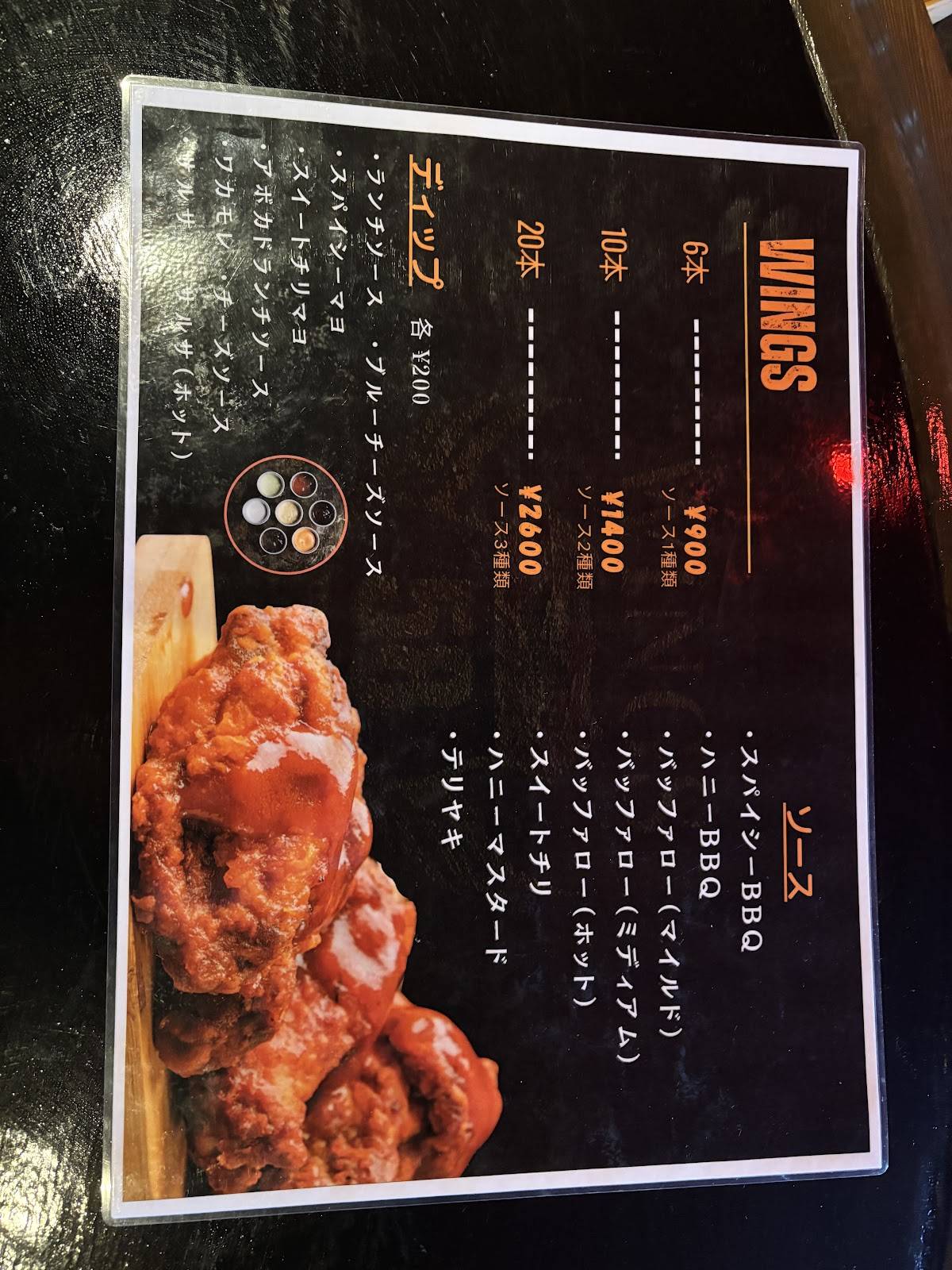 WINGS меню