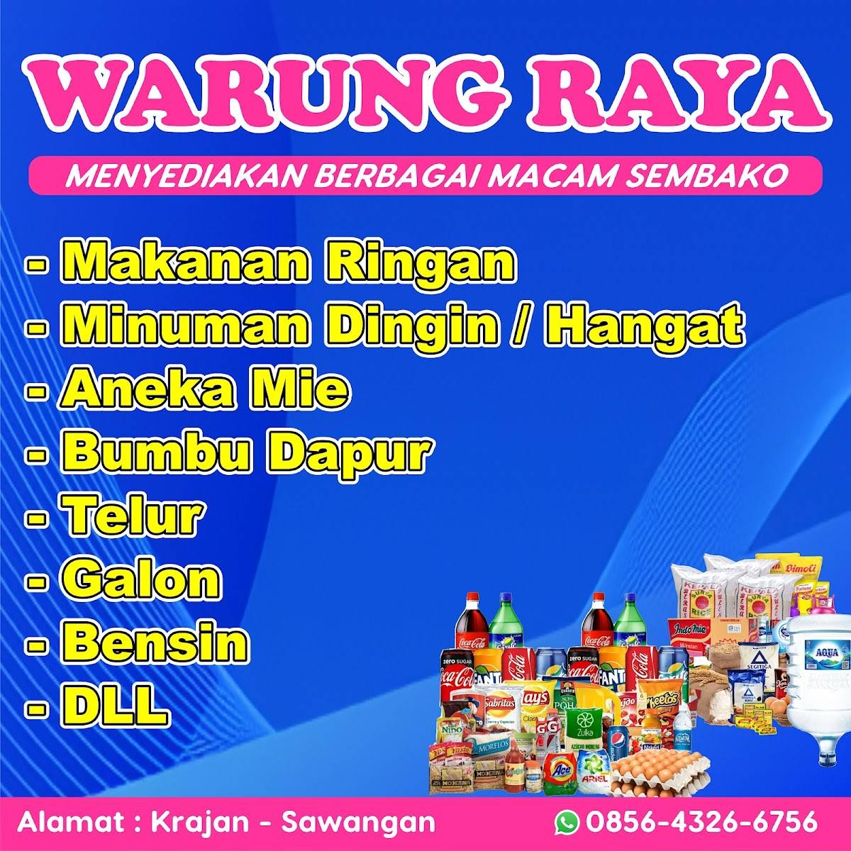 Warung Raya меню