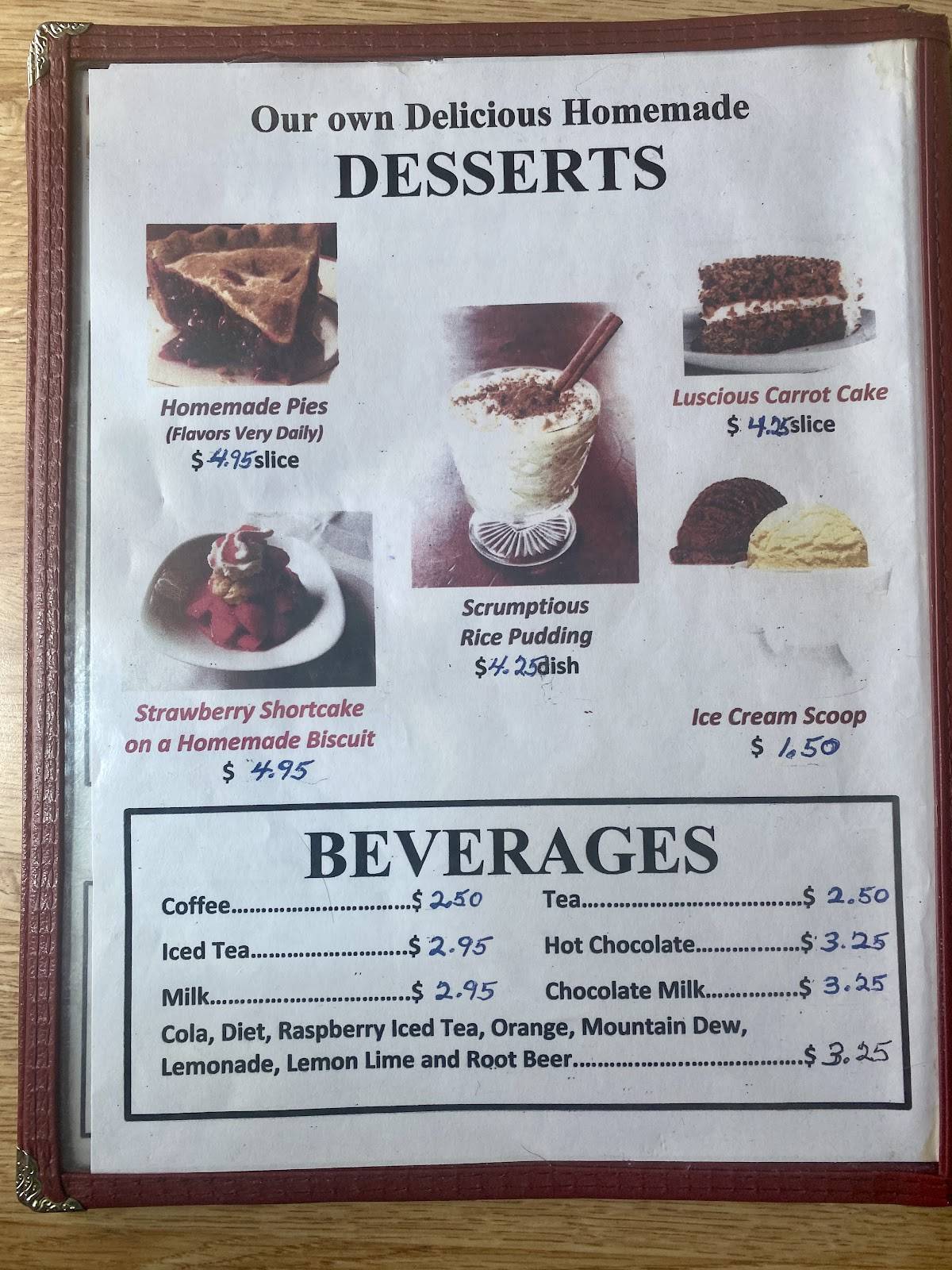 Whitney Point Country Kitchen меню