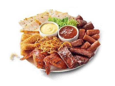 Wimpy Springbok меню