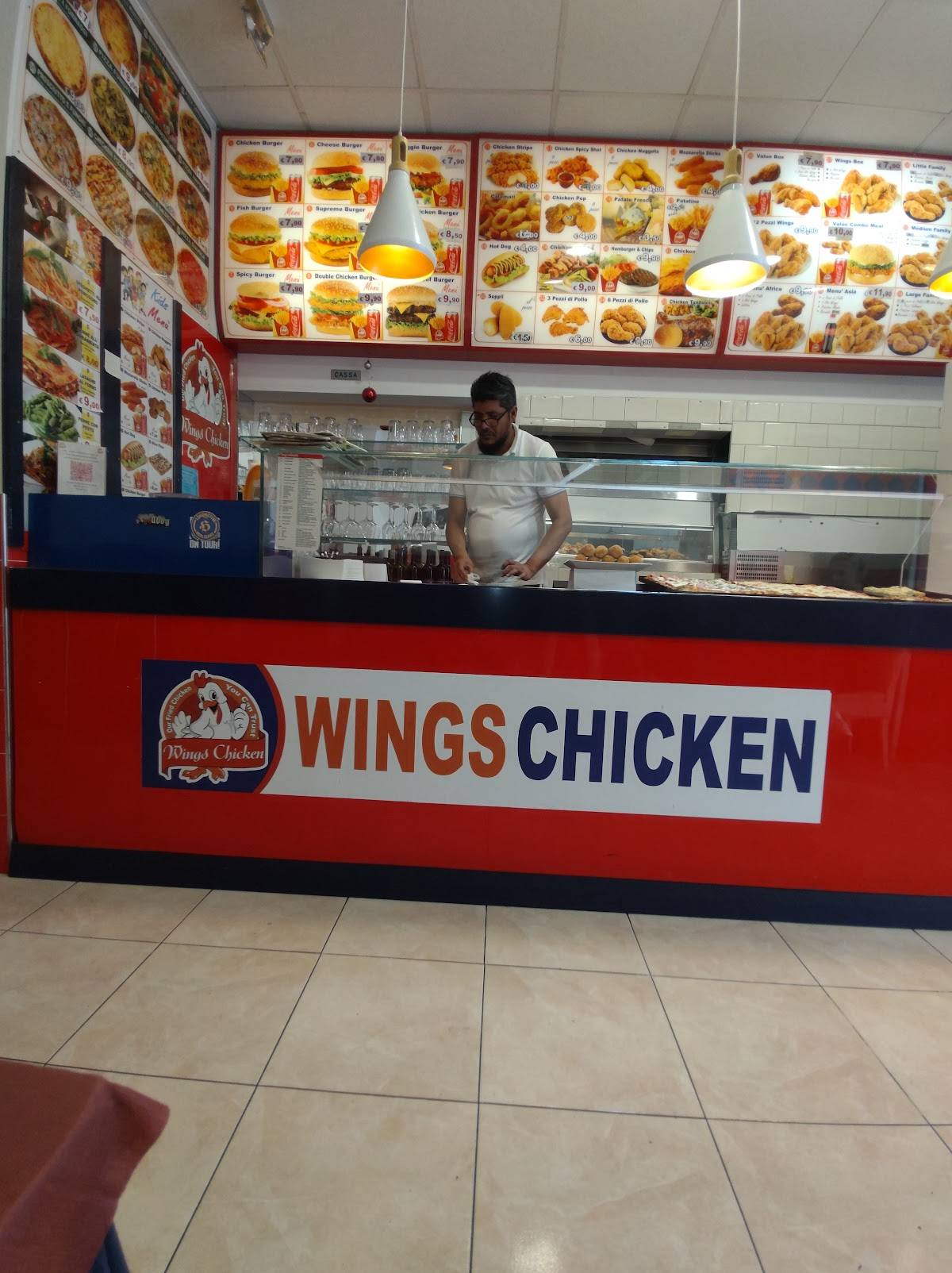 Wings Chicken меню