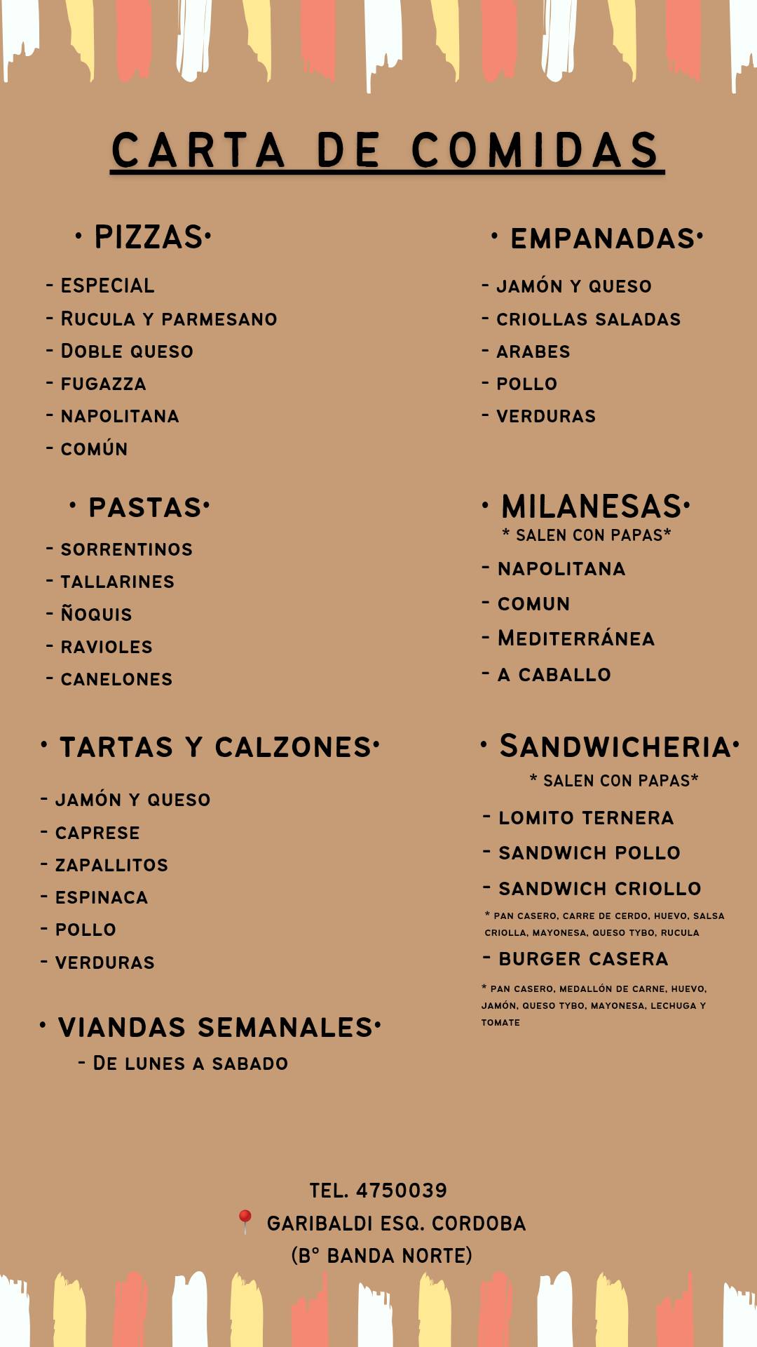 Yo Cocino меню
