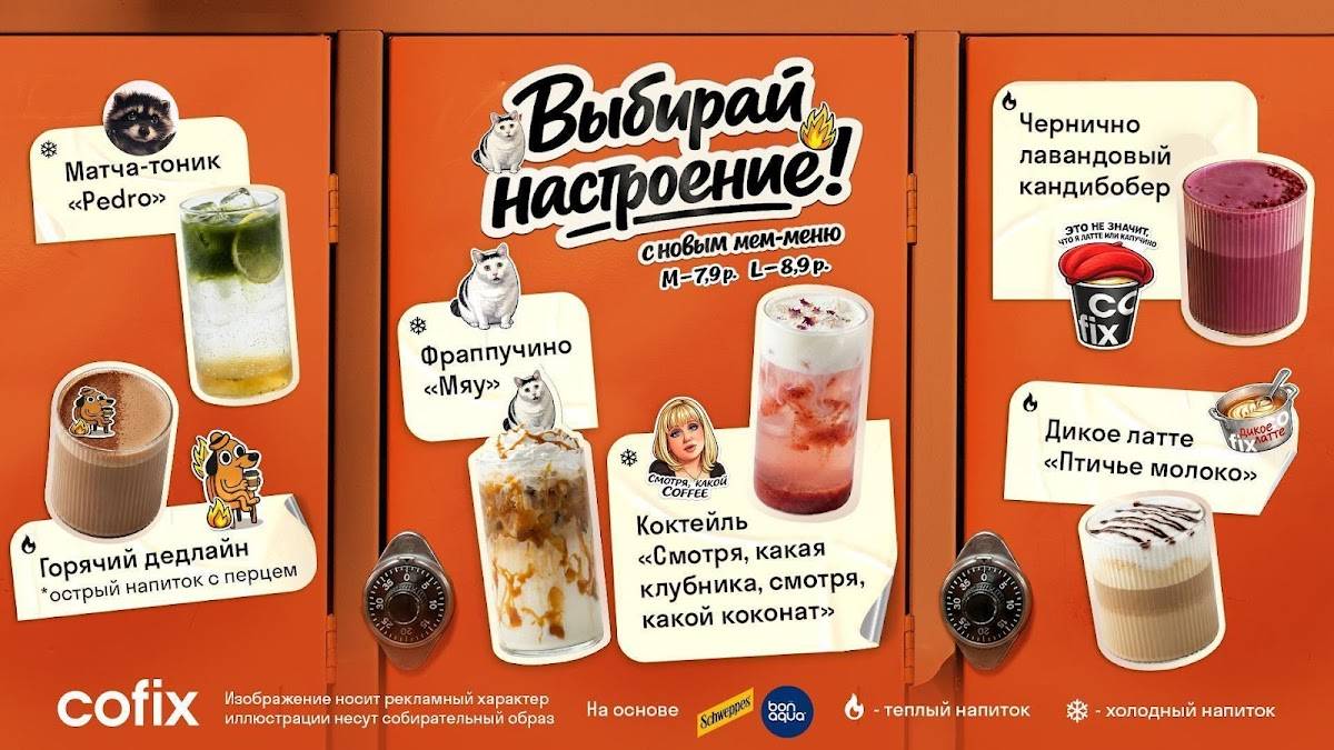 cofix меню