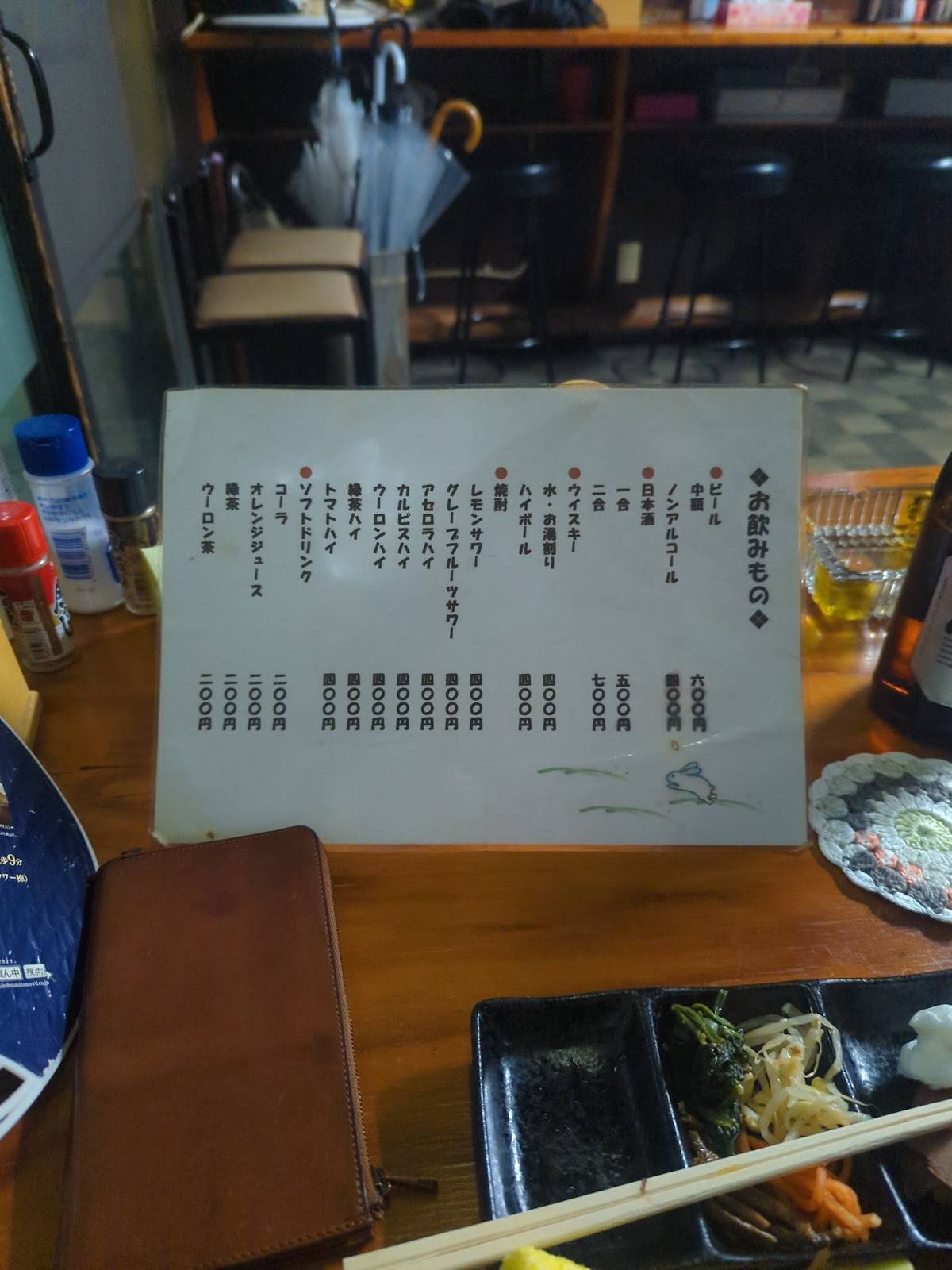 三千代 меню