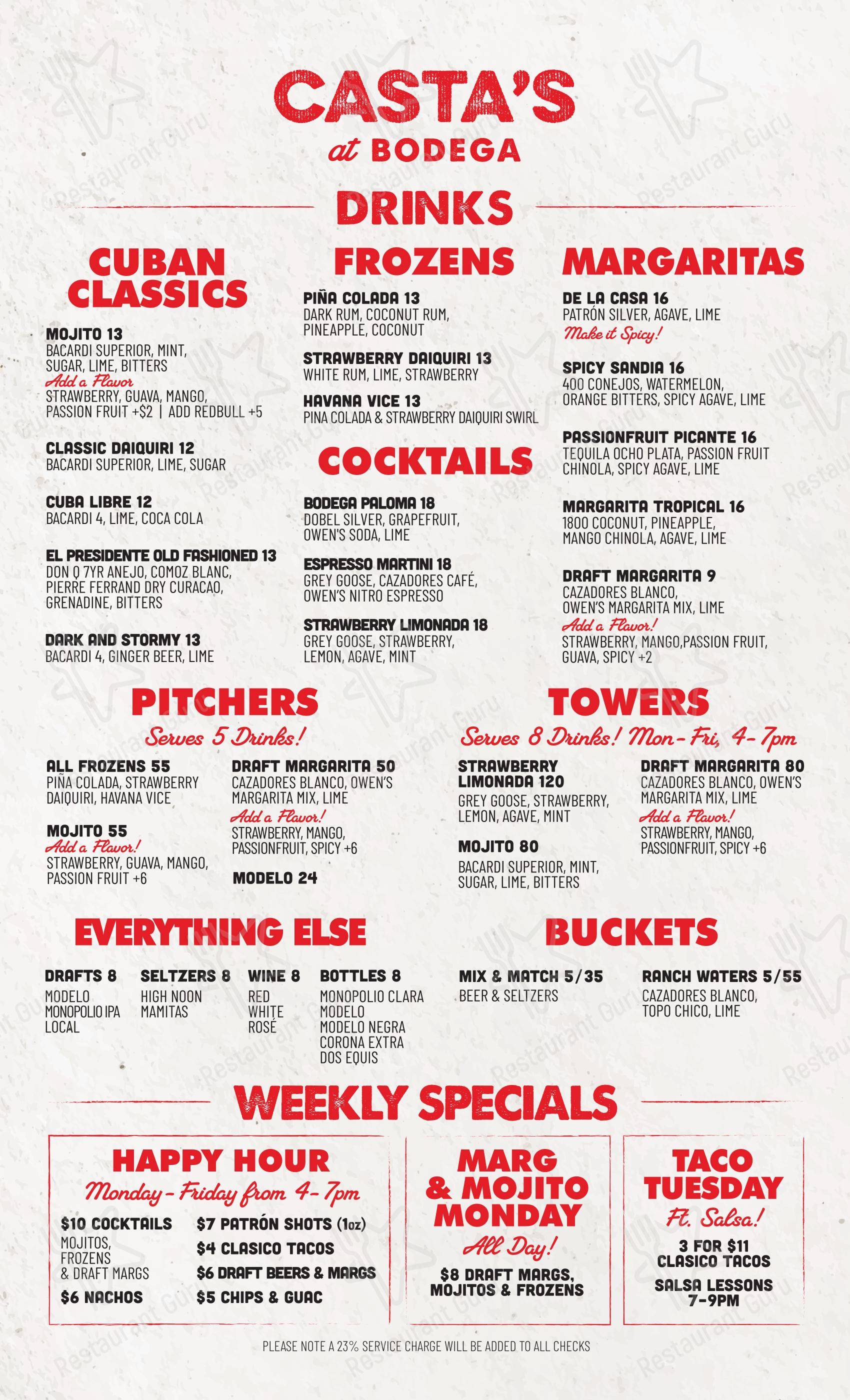 Детское паба и бара Casta's Rum Bar